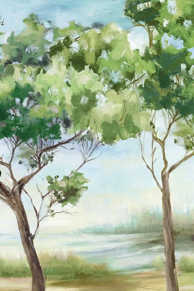 Eva Watts: Summer Green Forest II by Eva Watts