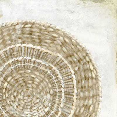 Woven Plate I by Eva Watts canvas print