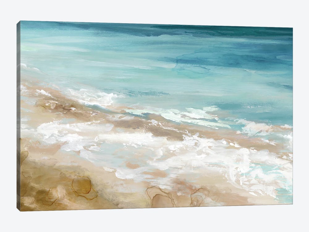 Beach Waves by Eva Watts 1-piece Canvas Print