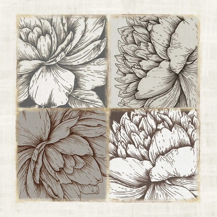 Botanical Tile by Eva Watts wall art