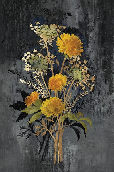 Fields Of Gold II by Eva Watts framed canvas print