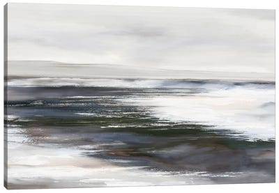 Grey Waters I Canvas Art Print - Eva Watts
