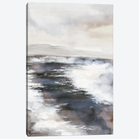 Grey Waters II Canvas Print #EWA578} by Eva Watts Canvas Art Print