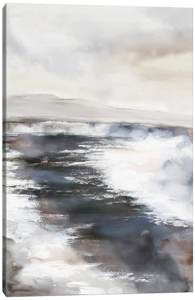 Grey Waters II Canvas Art Print - Eva Watts