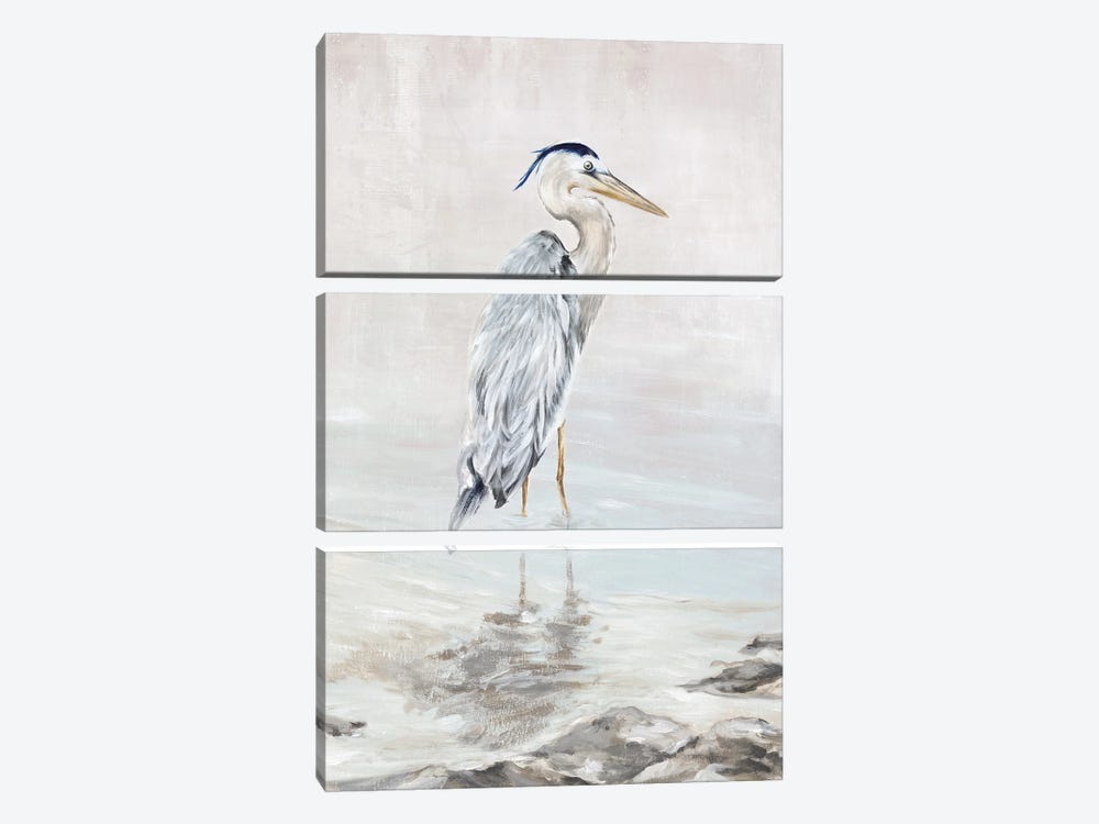 Heron Beauty II by Eva Watts 3-piece Canvas Print
