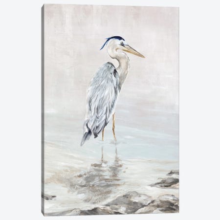 Heron Beauty II Canvas Print #EWA582} by Eva Watts Canvas Artwork