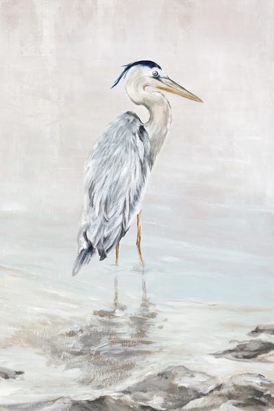 Nautical Décor: Heron Beauty II by Eva Watts