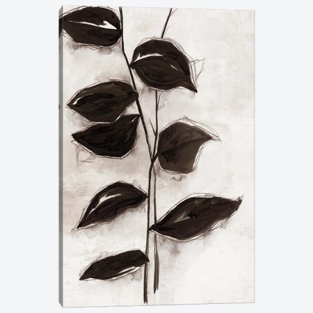 Leaves I Canvas Print #EWA585} by Eva Watts Art Print