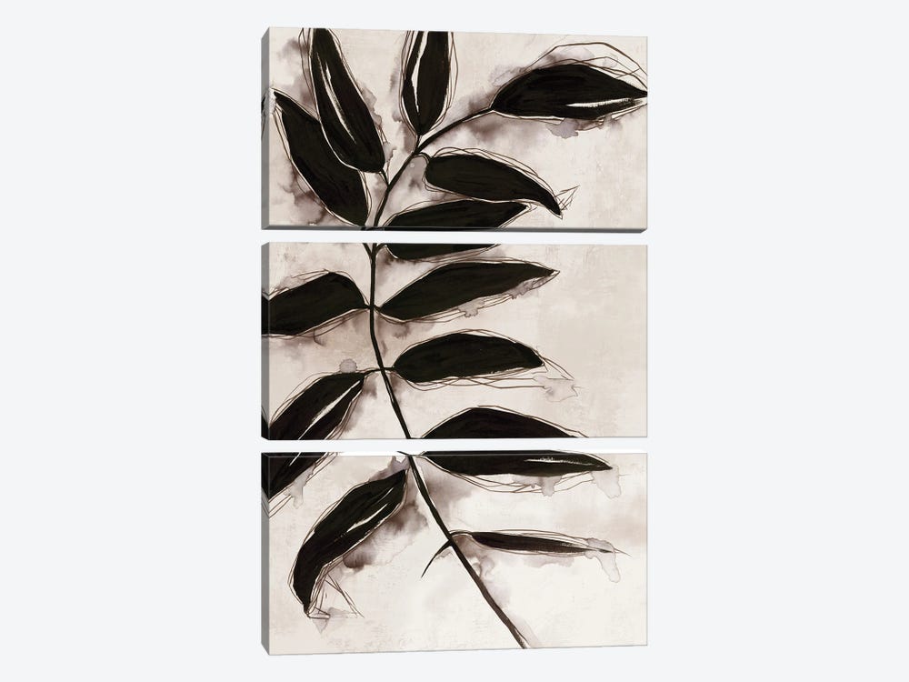 Leaves II by Eva Watts 3-piece Art Print