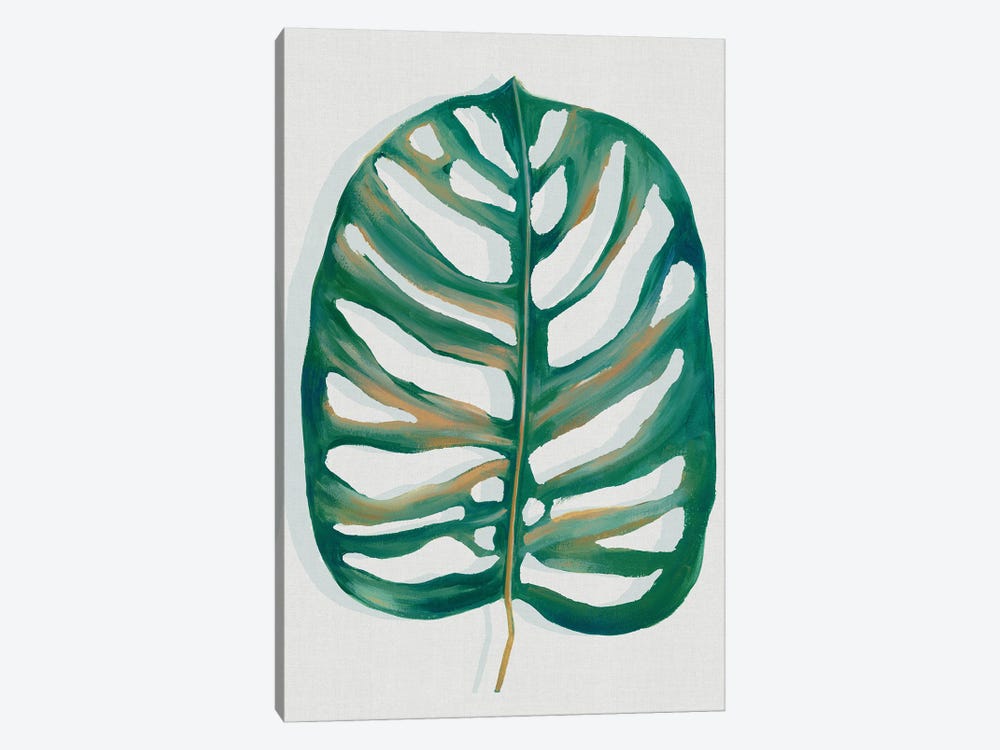 Modern Tropical Leaf I by Eva Watts 1-piece Canvas Art