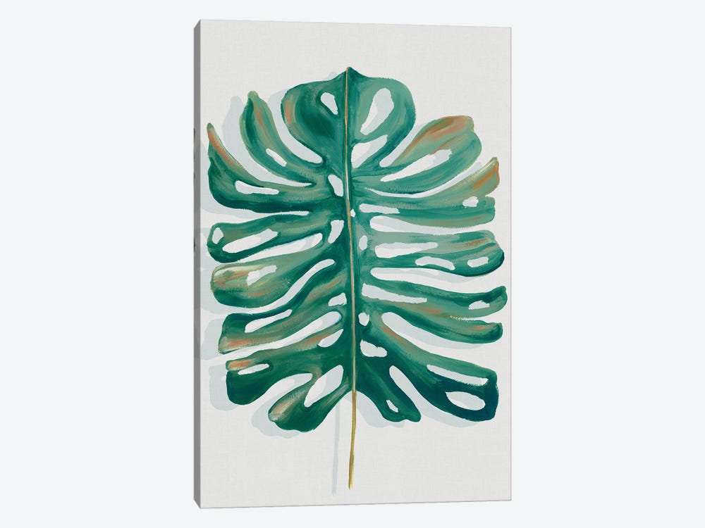 Modern Tropical Leaf II by Eva Watts 1-piece Canvas Print