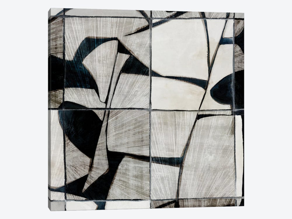 Mosaic Tiles I by Eva Watts 1-piece Canvas Artwork