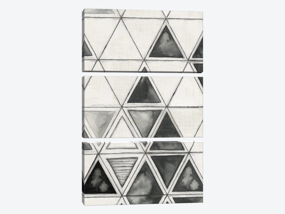 Panel Of Tiles I by Eva Watts 3-piece Art Print