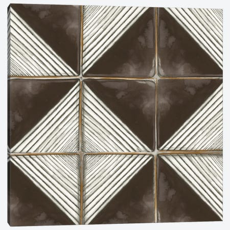 Square Tiles I Canvas Print #EWA612} by Eva Watts Canvas Artwork