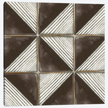 Square Tiles II Canvas Print #EWA613} by Eva Watts Canvas Art