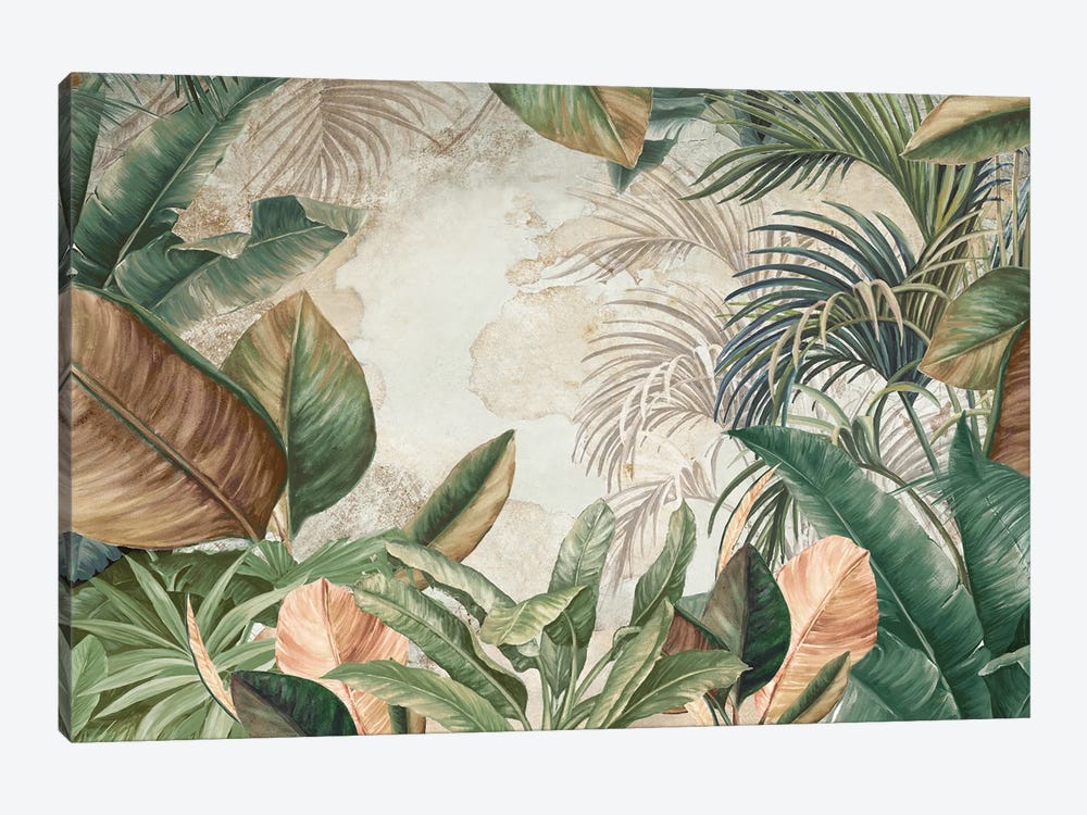 Tropical Flourish by Eva Watts 1-piece Canvas Art Print