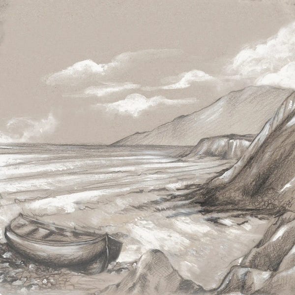 Eva Watts: Vintage Landscape II by Eva Watts