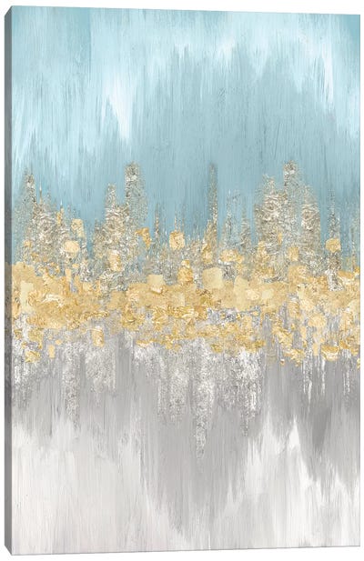 Neutral Wave Lengths II Canvas Art Print - Best of Abstract