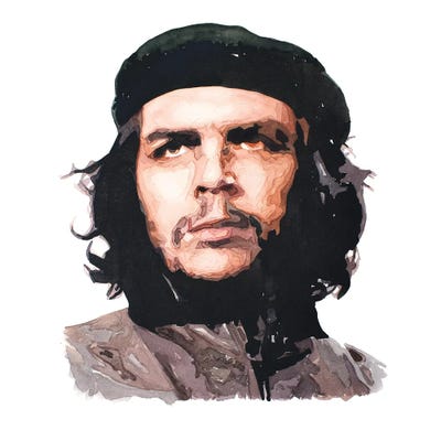 Che by EdsWatercolours art print