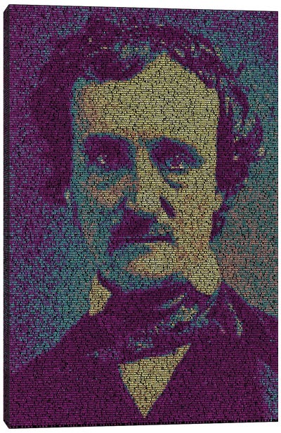Poe - The Fall Of The House Of Usher Canvas Art Print - Edgar Allan Poe