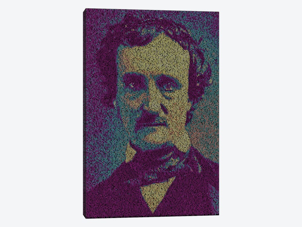 Poe - The Fall Of The House Of Usher by Robotic Ewe 1-piece Canvas Art