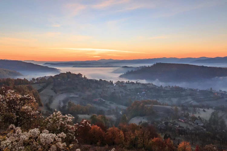 Transylvania, Romania, Maramures County, Dobricu Lapusului and Targu Lapus.