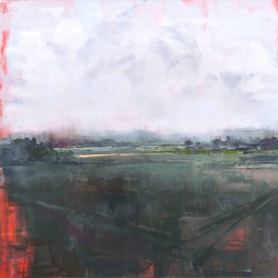 Land by Eduard Warkentin framed wall art