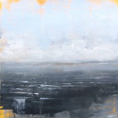 Sea by Eduard Warkentin framed canvas print