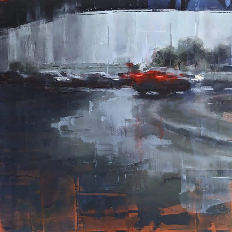 Rain In Kl II by Eduard Warkentin wall art