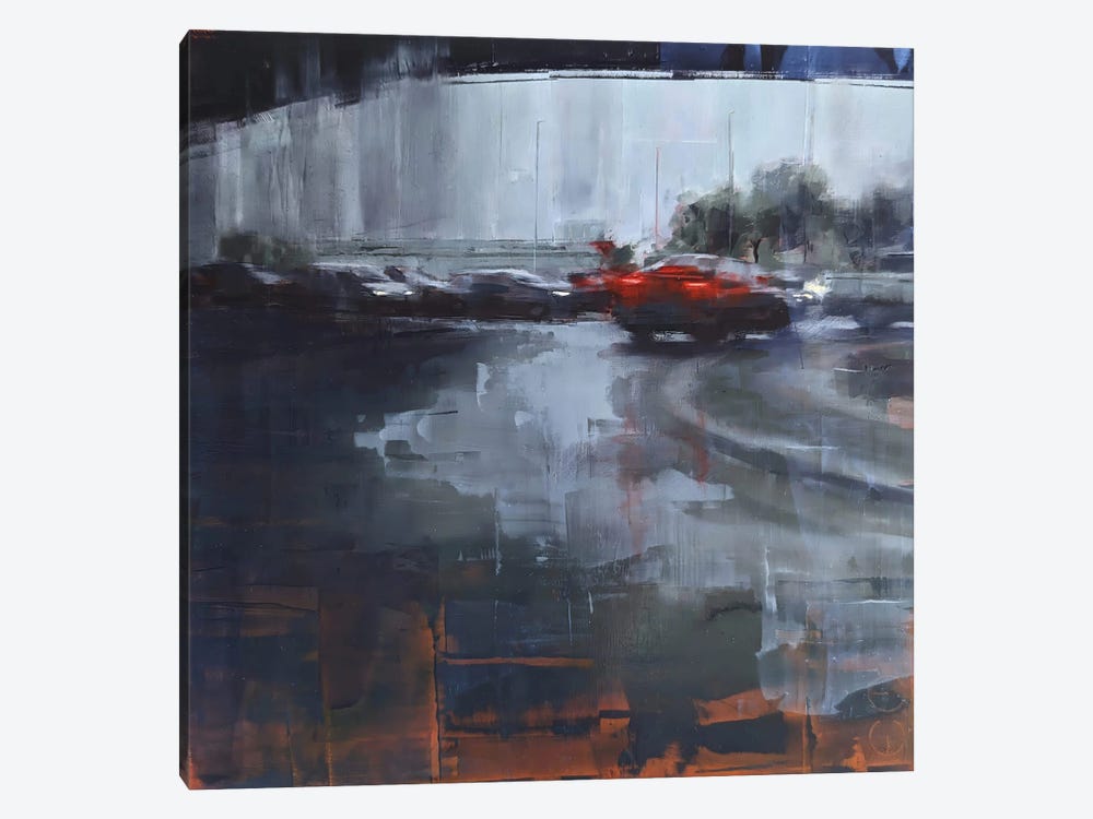Rain In Kl II by Eduard Warkentin 1-piece Canvas Artwork