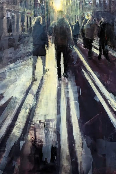 Moody Atmospheres: Sunset In Berlin by Eduard Warkentin