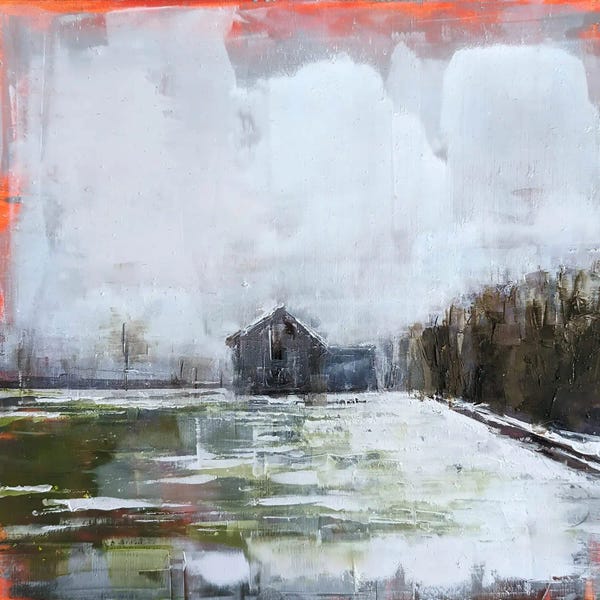 Eduard Warkentin: The Barn by Eduard Warkentin