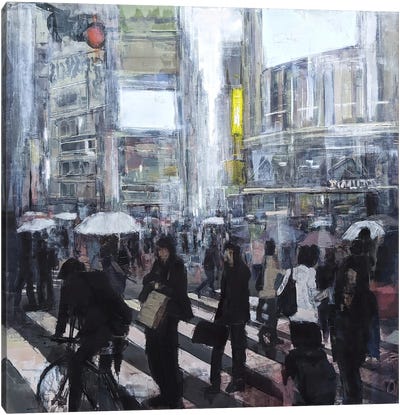 Tokyo-22-02 Canvas Art Print - Eduard Warkentin