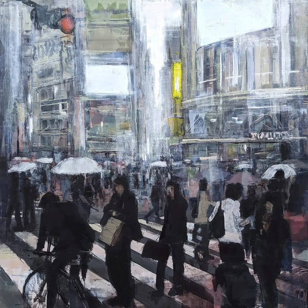 Strolls In The City: Tokyo-22-02 by Eduard Warkentin