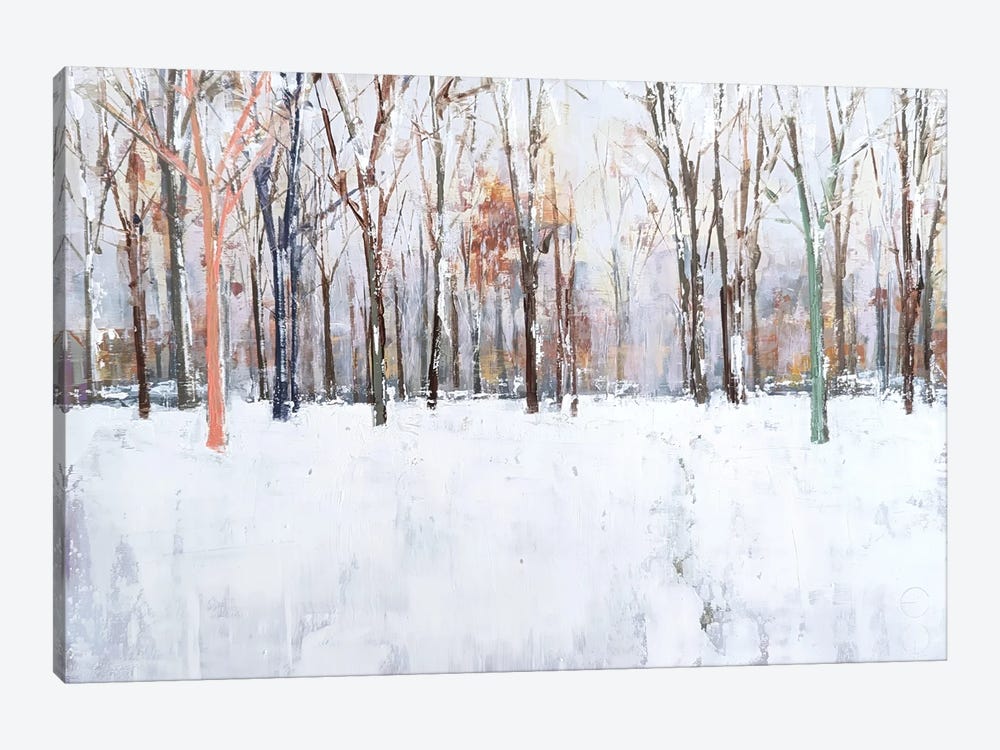 Winter In The Park II by Eduard Warkentin 1-piece Canvas Print