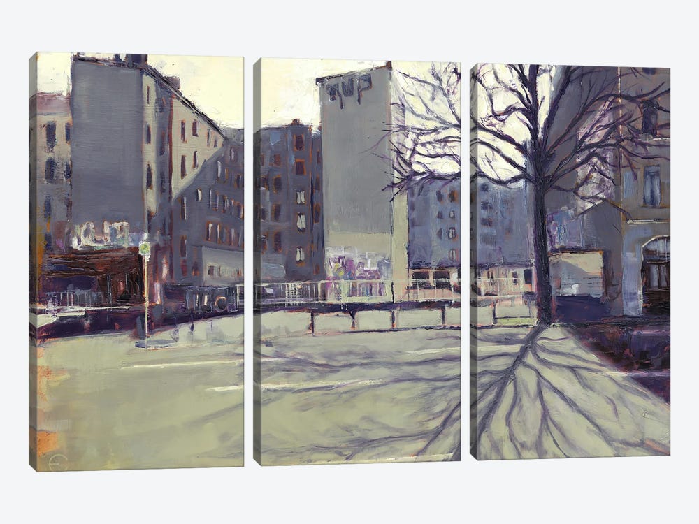 Berlin-22-02 by Eduard Warkentin 3-piece Canvas Art Print