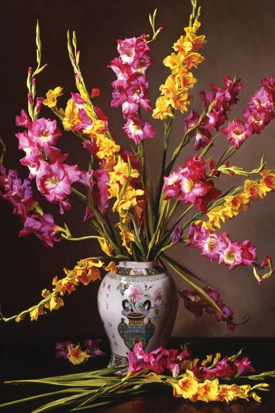 Gladioli: Gladiolas by Evan Wilson