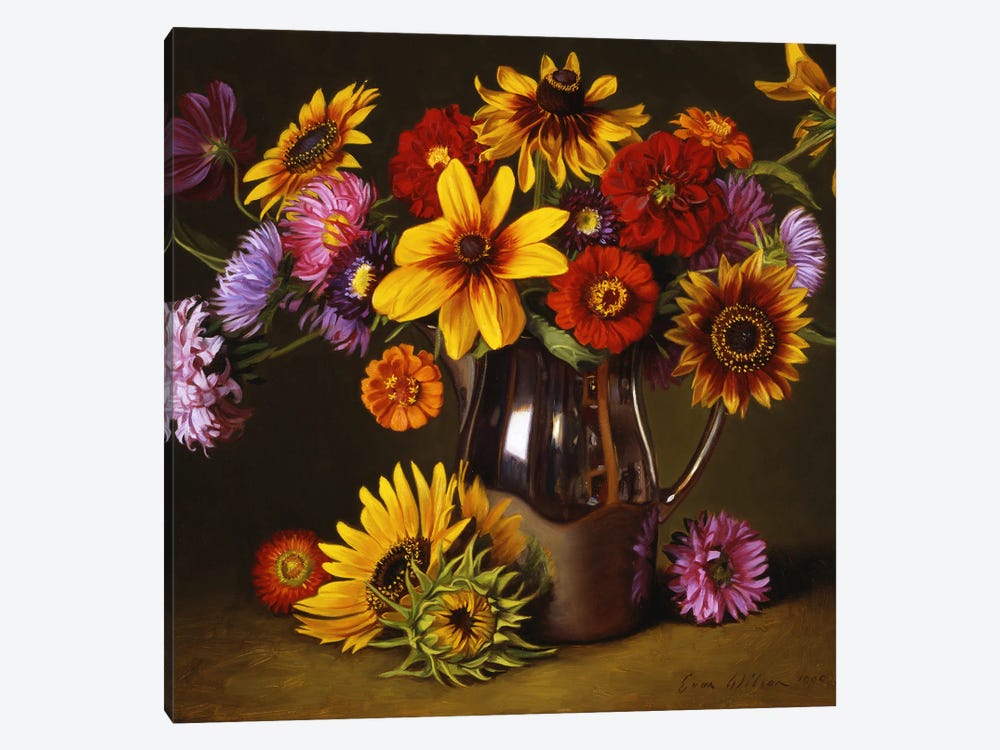 A Colorful Bunch I by Evan Wilson 1-piece Canvas Print