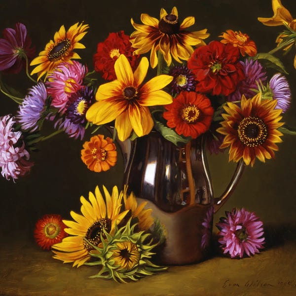 Fine Art Print: A Colorful Bunch I by Evan Wilson