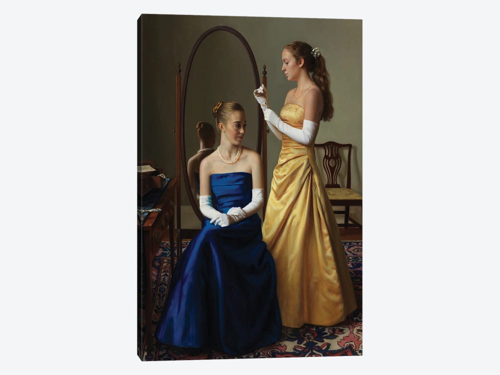 Preparing For The Ball by Evan Wilson 1-piece Canvas Art