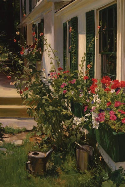 Evan Wilson: Summer Porch by Evan Wilson