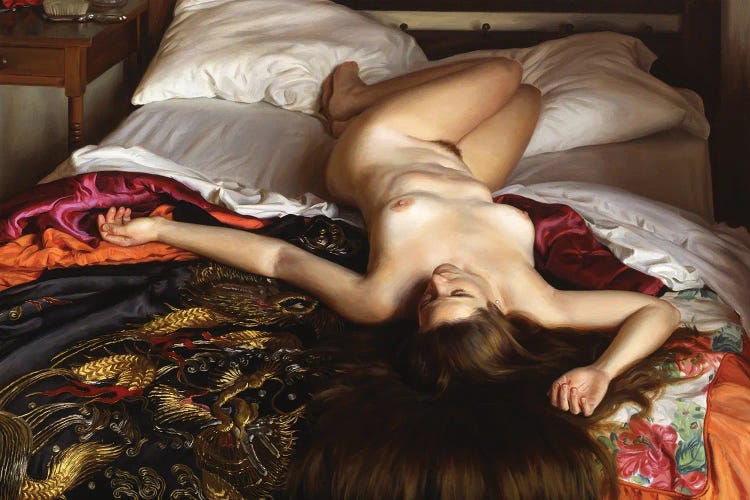 The Japanese Robe by Evan Wilson wall art