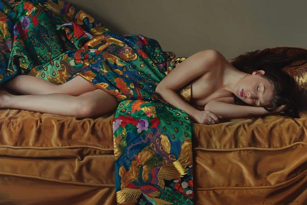 Evan Wilson: Turquoise And Gold by Evan Wilson