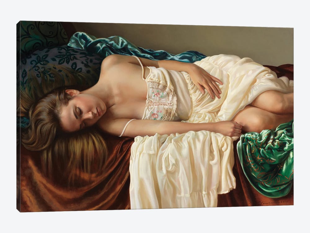 Ana Resting by Evan Wilson 1-piece Canvas Artwork