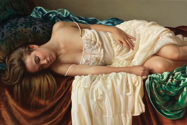 Evan Wilson: Ana Resting by Evan Wilson