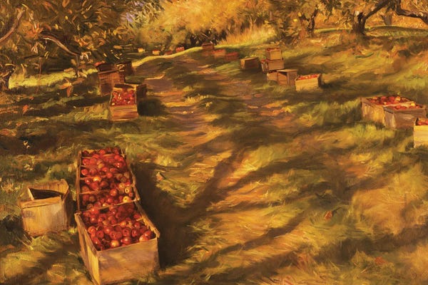 Evan Wilson: Apple Orchard by Evan Wilson