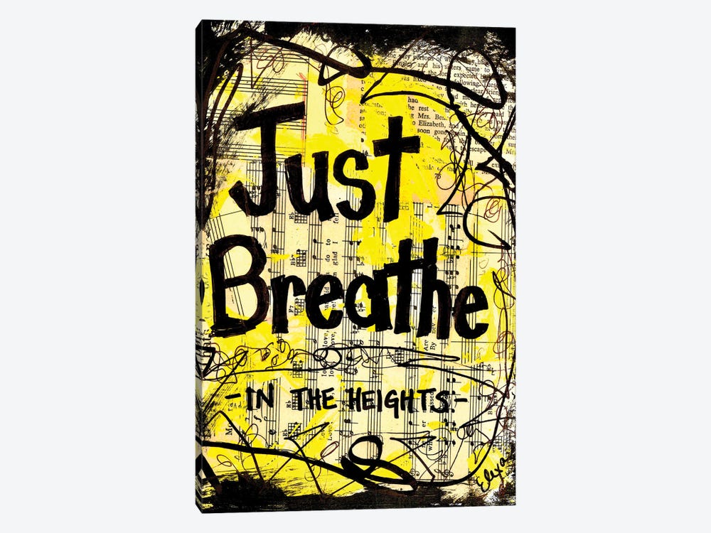 Breathe From In The Heights by Elexa Bancroft 1-piece Canvas Artwork