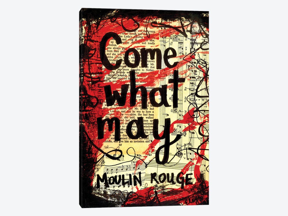 Come What May From Moulin Rouge by Elexa Bancroft 1-piece Art Print
