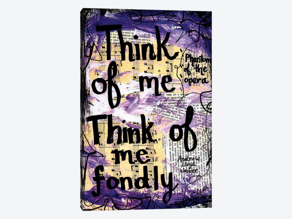 Think Of Me Phantom by Elexa Bancroft 1-piece Canvas Artwork