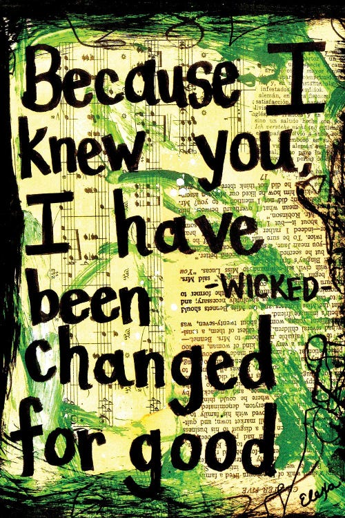 Because I Knew You Wicked